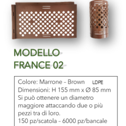 Pacchetto SHELTER D.85 Marrone H155